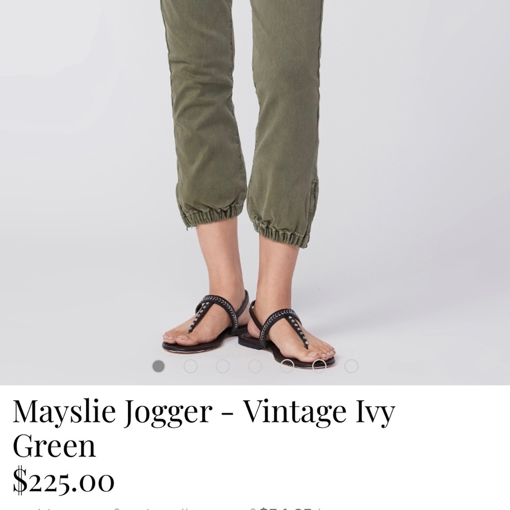 Paige Mayslie Jogger (Vintage Green)